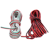 RGB Extension Connector Wire LED Strip Cable Connecting Cord 2Pin 3Pin Interface Lighting Parts - Rear View
