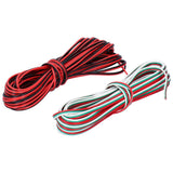 RGB Extension Connector Wire LED Strip Cable Connecting Cord 2Pin 3Pin Interface Lighting Parts - Close-Up Angle