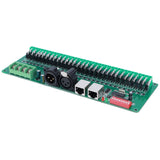 30CH DMX512 Constant Decoder LED Controller Decoder for LED Strip Light Stage Bar Supplies 5-24V - Side View