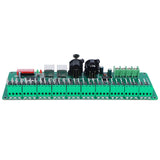30CH DMX512 Constant Decoder LED Controller Decoder for LED Strip Light Stage Bar Supplies 5-24V - Rear View