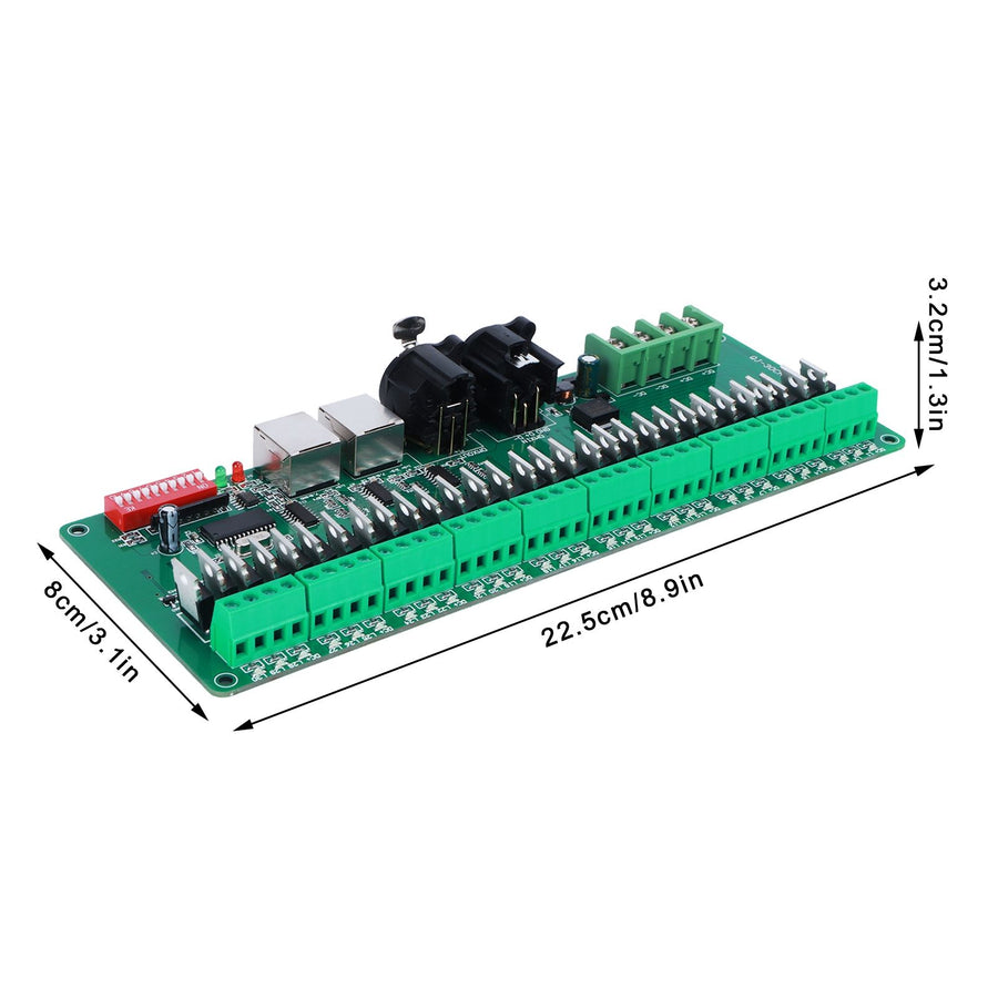 30CH DMX512 Constant Decoder LED Controller Decoder for LED Strip Light Stage Bar Supplies 5-24V, image 14