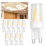 10Pcs G9 Base LED Light Bulbs 1.5W AC110V Bi‑Pin Bulb for Chandelier Ceiling Light Wall Lamp - Extra Image