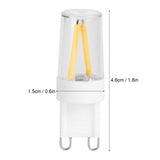 10Pcs G9 Base LED Light Bulbs 1.5W AC110V Bi‑Pin Bulb for Chandelier Ceiling Light Wall Lamp - Extra Image