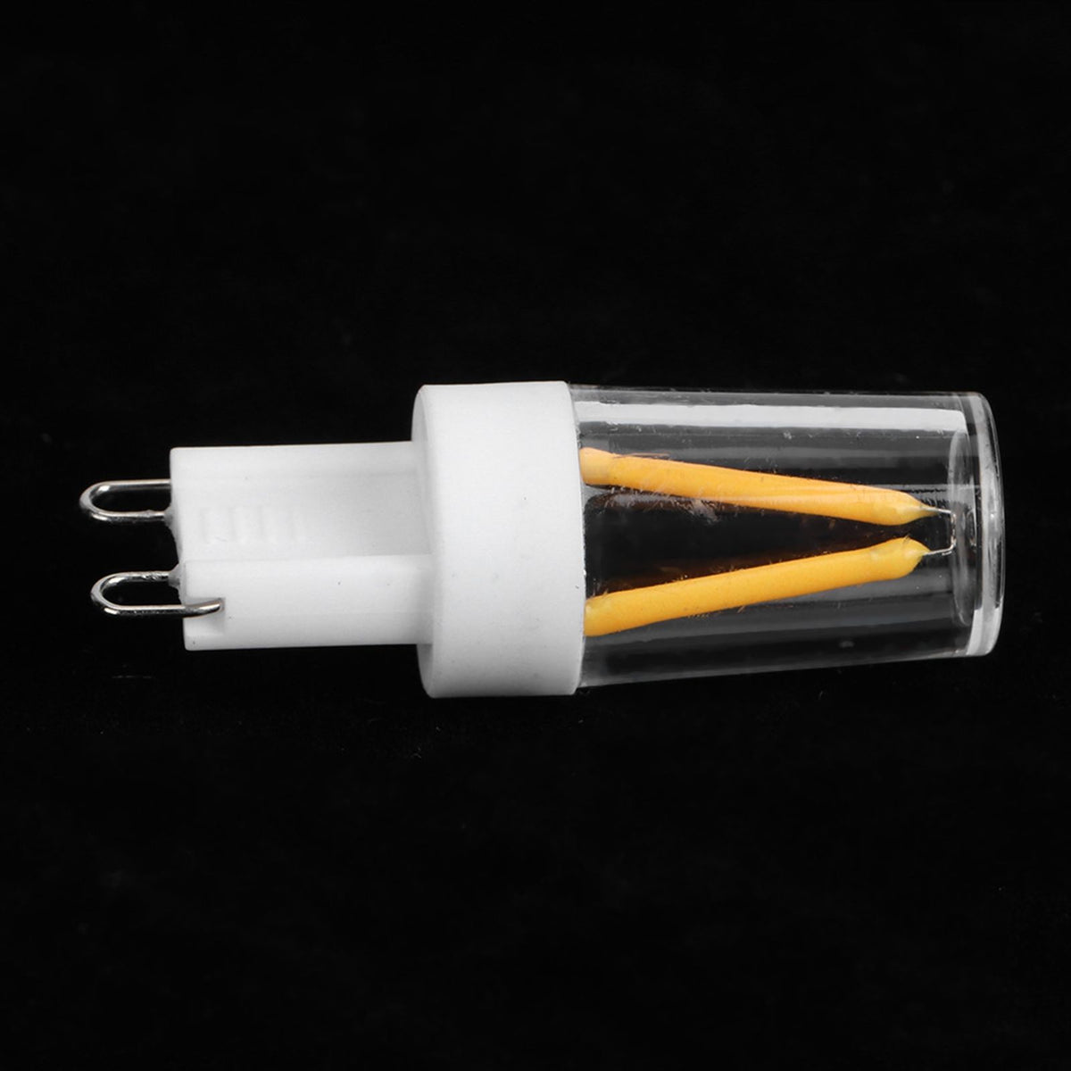 10Pcs G9 Base LED Light Bulbs 1.5W AC110V Bi‑Pin Bulb for Chandelier Ceiling Light Wall Lamp