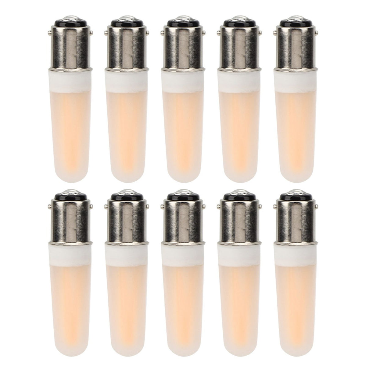 10Pcs 3W B15 Light Bulb Warm White Chandelier Ceiling Lamp Bulb Home Lighting Accessories AC110V