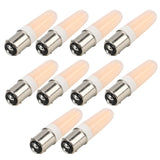 10Pcs 3W B15 Light Bulb Warm White Chandelier Ceiling Lamp Bulb Home Lighting Accessories AC110V - Front View
