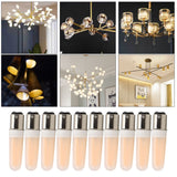 10Pcs 3W B15 Light Bulb Warm White Chandelier Ceiling Lamp Bulb Home Lighting Accessories AC110V - Extra Image