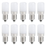 10Pcs 1.5W E14 Lamp Bulb Warm White Light Bulb for Chandelier Wall Lamp Home Lighting AC 110V