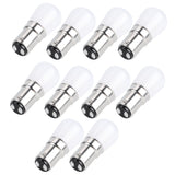 10Pcs 1.5W B15 LED Bulb Chandelier Ceiling Wall Lamp Warm White Light Bulb Lamp Accessories