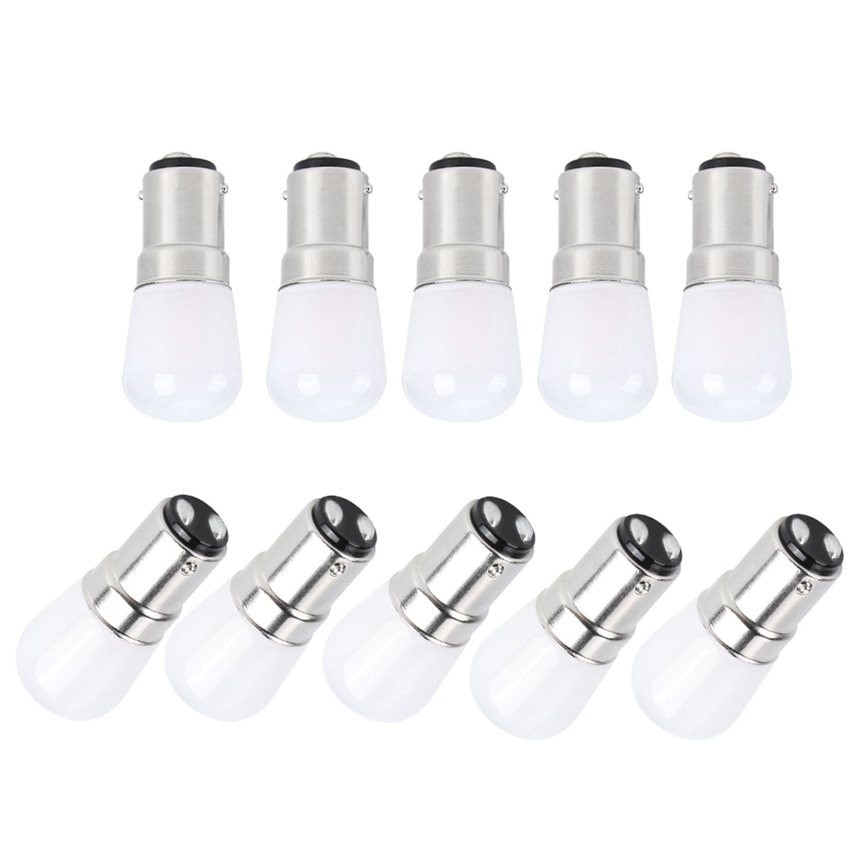 10Pcs 1.5W B15 LED Bulb Chandelier Ceiling Wall Lamp Warm White Light Bulb Lamp Accessories