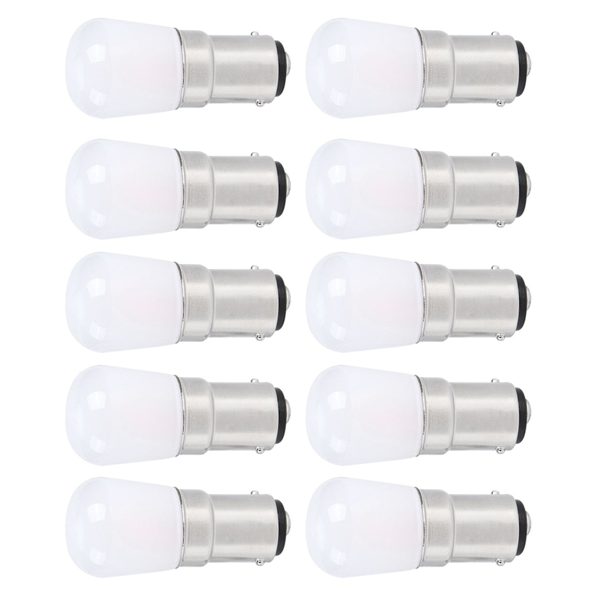 10Pcs 1.5W B15 LED Bulb Chandelier Ceiling Wall Lamp Warm White Light Bulb Lamp Accessories