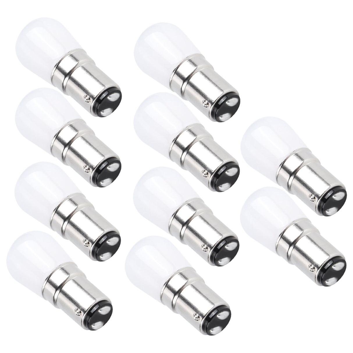 10Pcs 1.5W B15 LED Bulb Chandelier Ceiling Wall Lamp Warm White Light Bulb Lamp Accessories