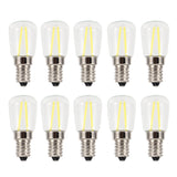 10PCS Mini Dimmable E14 LED Light Bulb 1.5W AC 110V for Chandelier Wall Lamp Home Lighting