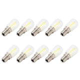 10PCS Mini Dimmable E14 LED Light Bulb 1.5W AC 110V for Chandelier Wall Lamp Home Lighting
