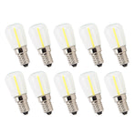 10PCS Mini Dimmable E14 LED Light Bulb 1.5W AC 110V for Chandelier Wall Lamp Home Lighting