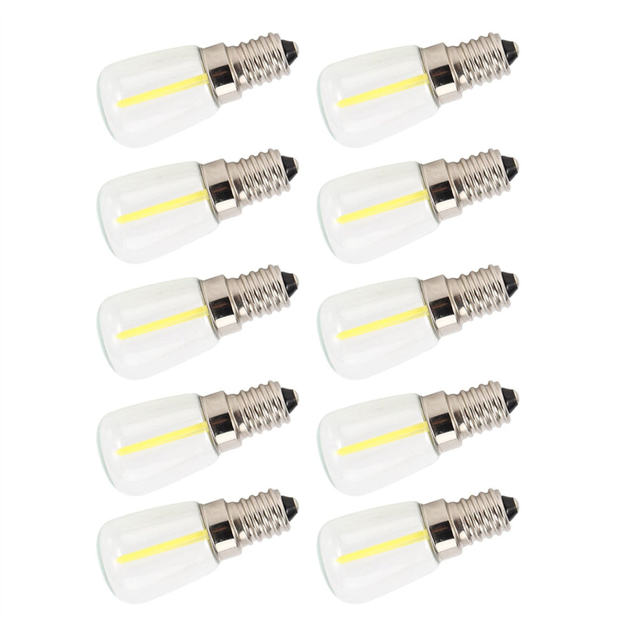 10PCS Mini Dimmable E14 LED Light Bulb 1.5W AC 110V for Chandelier Wall Lamp Home Lighting