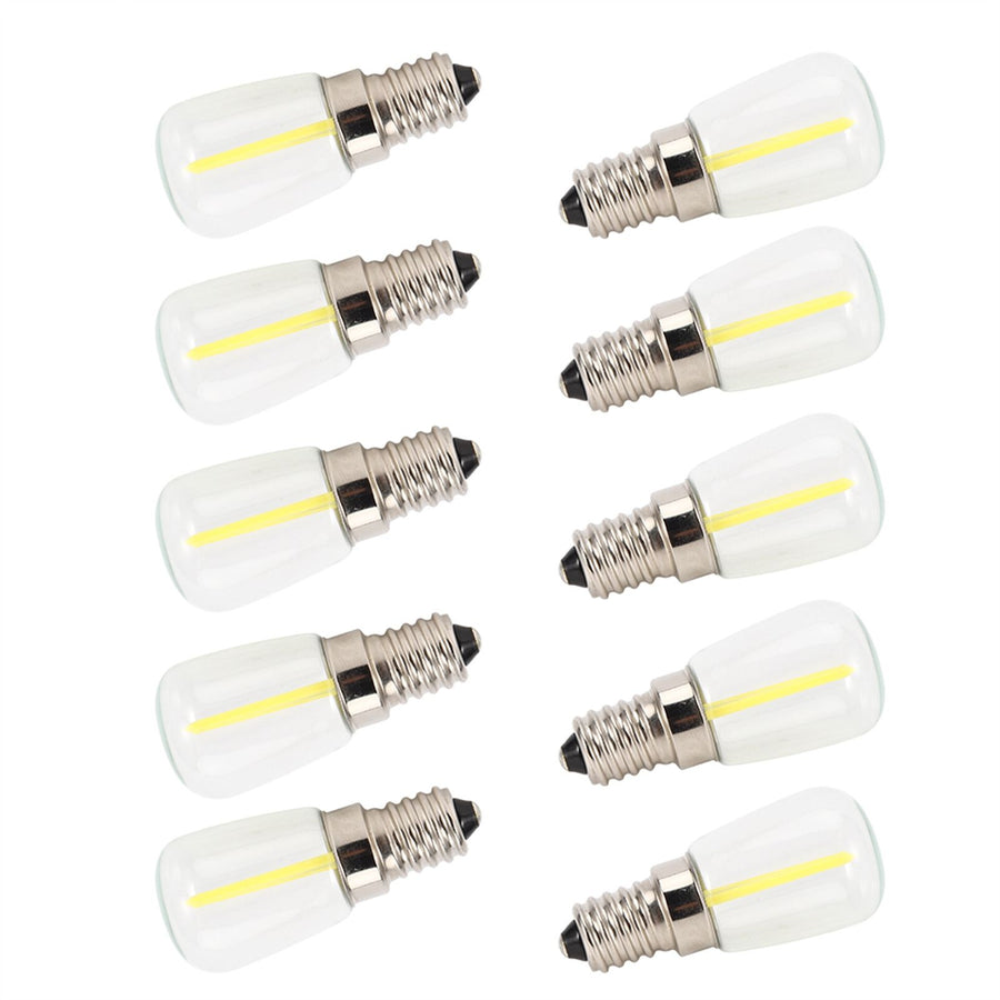 10PCS Mini Dimmable E14 LED Light Bulb 1.5W AC 110V for Chandelier Wall Lamp Home Lighting