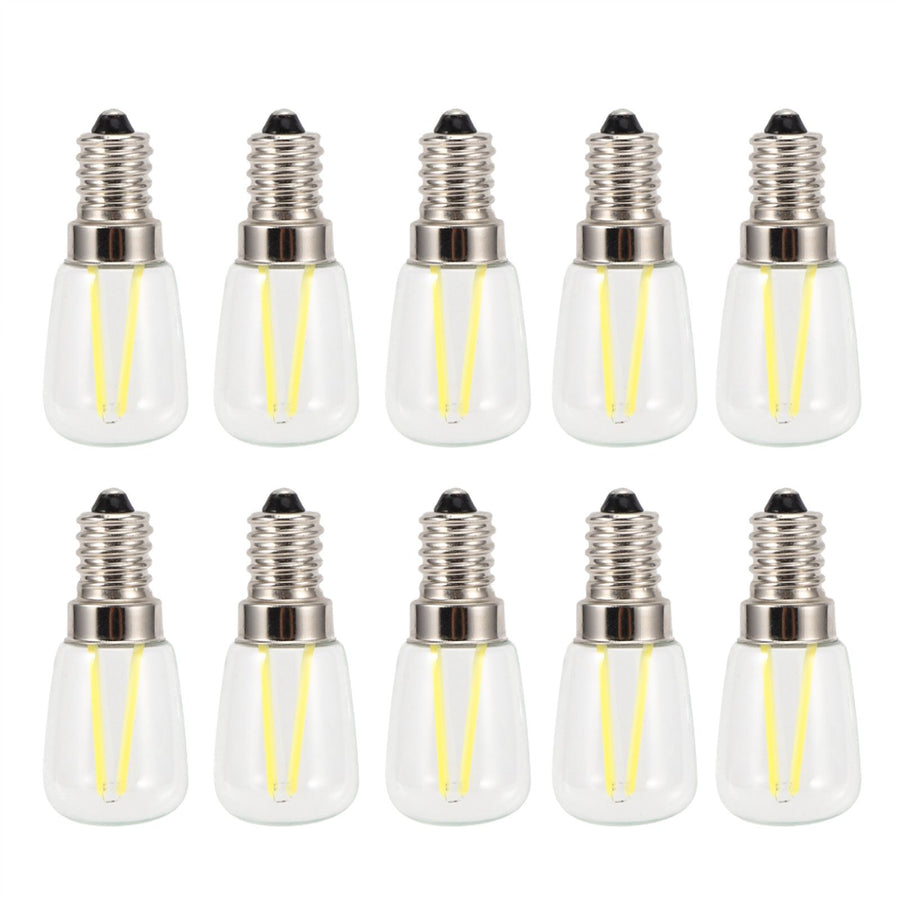 10PCS Mini Dimmable E14 LED Light Bulb 1.5W AC 110V for Chandelier Wall Lamp Home Lighting