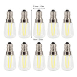 10PCS Mini Dimmable E14 LED Light Bulb 1.5W AC 110V for Chandelier Wall Lamp Home Lighting - Extra Image