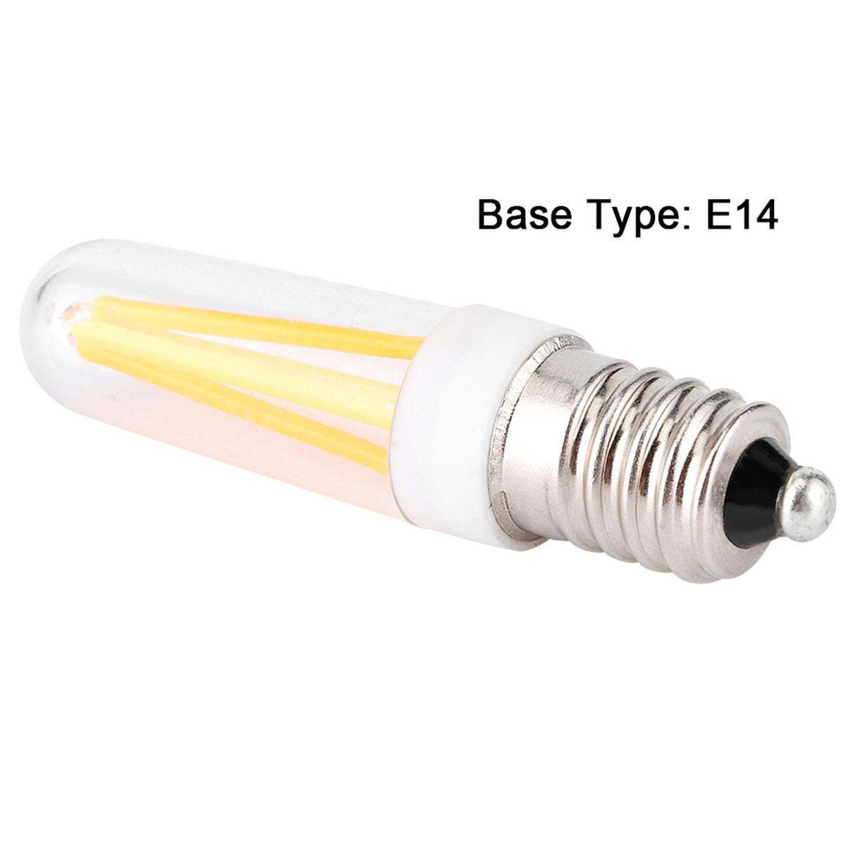 10Pcs 3W Small Bulb E14 Base Warm White Home Lighting Bulb for Chandelier Ceiling Light