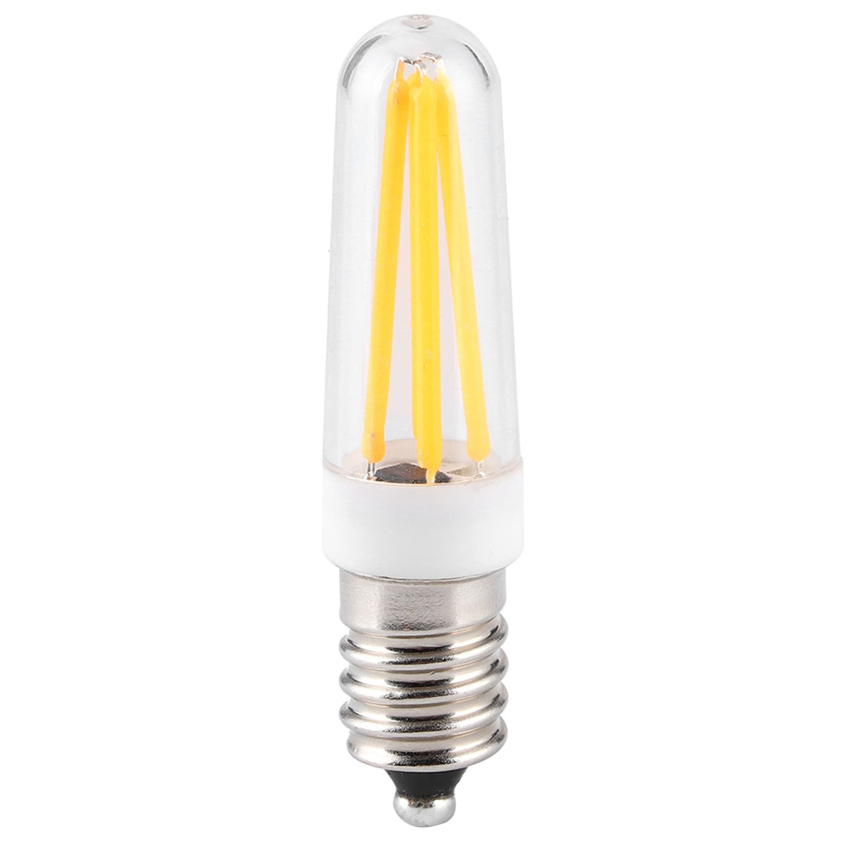 10Pcs 3W Small Bulb E14 Base Warm White Home Lighting Bulb for Chandelier Ceiling Light