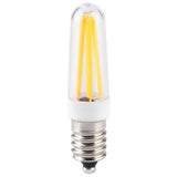 10Pcs 3W Small Bulb E14 Base Warm White Home Lighting Bulb for Chandelier Ceiling Light