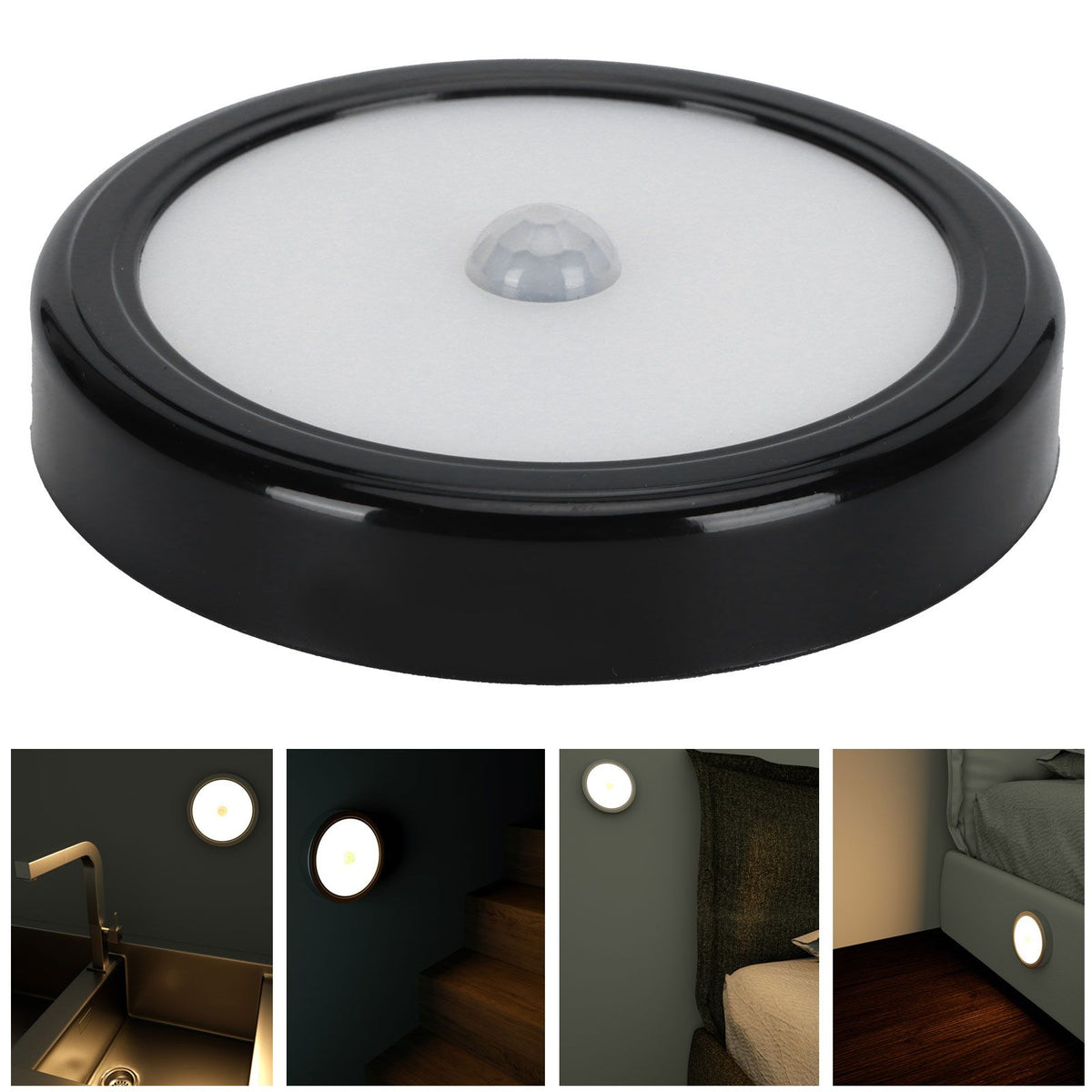 Dimmable Human Body Induction Lamp USB Charging Sensor Light for Closet Wardrobe Cabinet