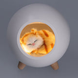 LED Night Light USB Charging Cute Pet House Touch Dimming Kid Baby Bedside Decoration Gift Lamp - Extra Image