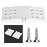 LED Motion Sensor Light USB Infrared Scanning PIR Night Lamp for Wardrobe Cabinet Warm White