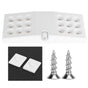 LED Motion Sensor Light USB Infrared Scanning PIR Night Lamp for Wardrobe Cabinet Warm White