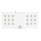 LED Motion Sensor Light USB Infrared Scanning PIR Night Lamp for Wardrobe Cabinet Warm White