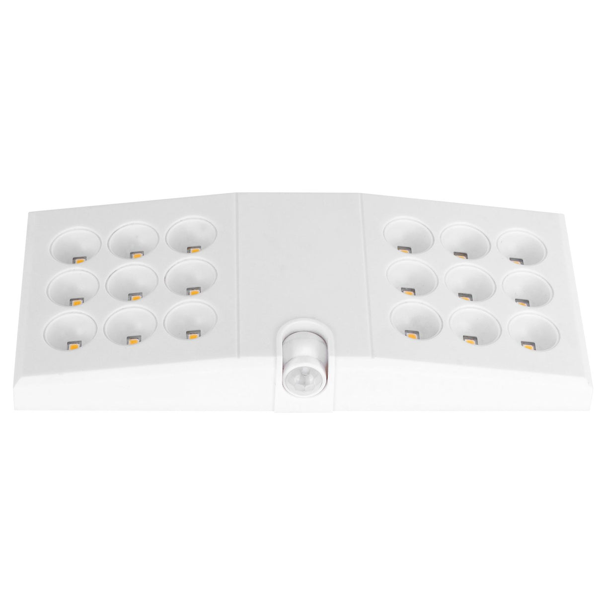 LED Motion Sensor Light USB Infrared Scanning PIR Night Lamp for Wardrobe Cabinet Warm White
