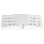 LED Motion Sensor Light USB Infrared Scanning PIR Night Lamp for Wardrobe Cabinet Warm White