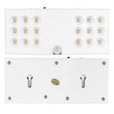 LED Motion Sensor Light USB Infrared Scanning PIR Night Lamp for Wardrobe Cabinet Warm White