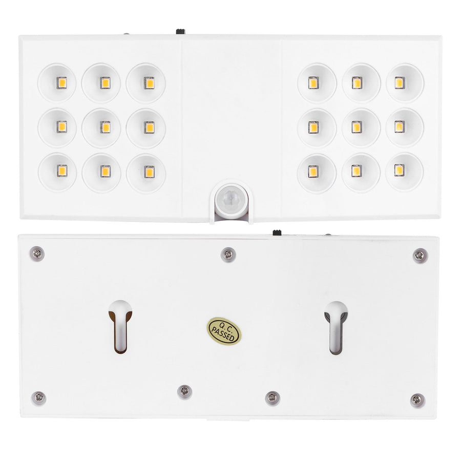 LED Motion Sensor Light USB Infrared Scanning PIR Night Lamp for Wardrobe Cabinet Warm White