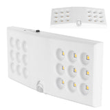 LED Motion Sensor Light USB Infrared Scanning PIR Night Lamp for Wardrobe Cabinet Warm White - Close-Up Angle