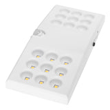 LED Motion Sensor Light USB Infrared Scanning PIR Night Lamp for Wardrobe Cabinet Warm White