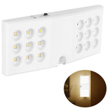 LED Motion Sensor Light USB Infrared Scanning PIR Night Lamp for Wardrobe Cabinet Warm White - Extra Image