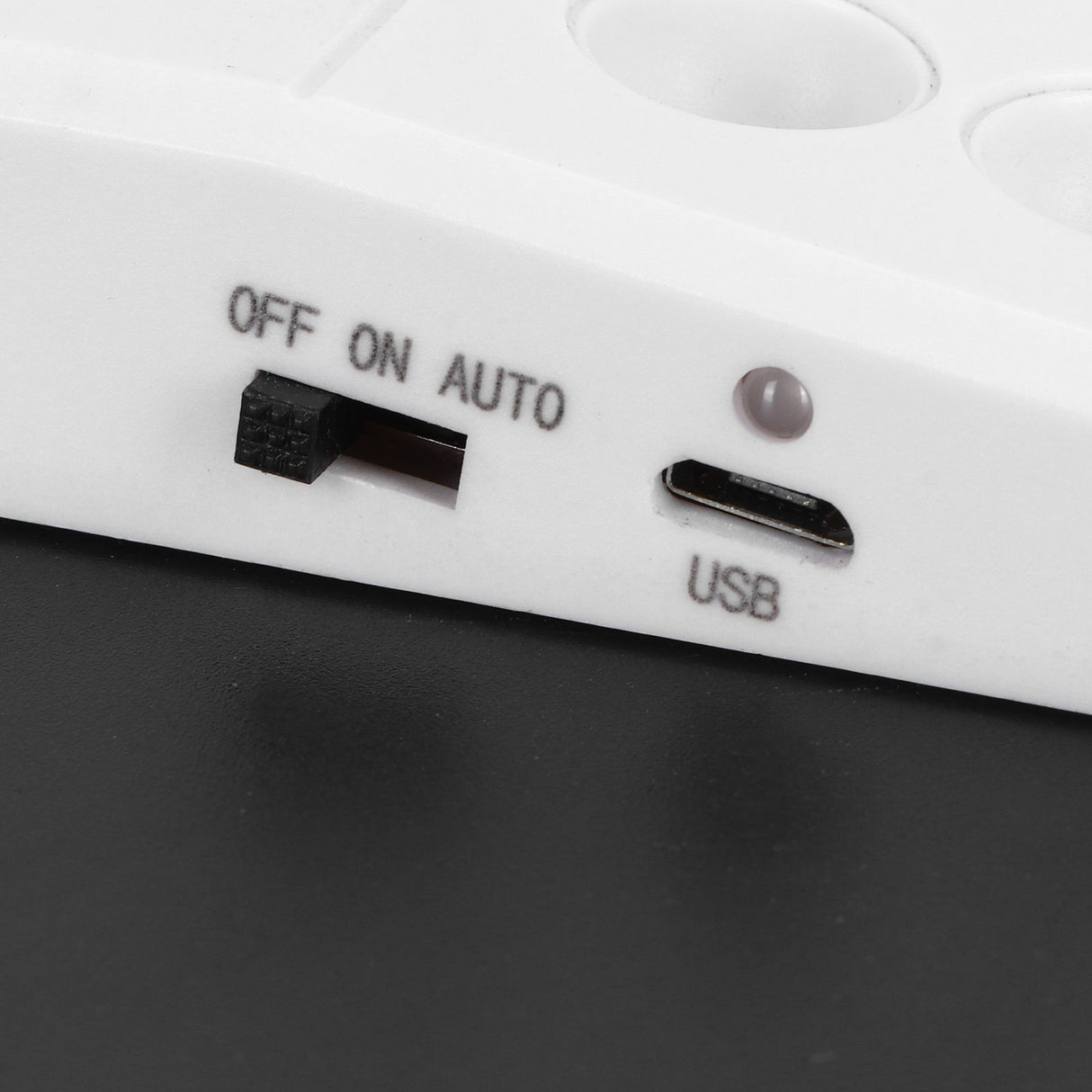 LED Motion Sensor Light USB Infrared Scanning PIR Night Lamp for Wardrobe Cabinet Warm White