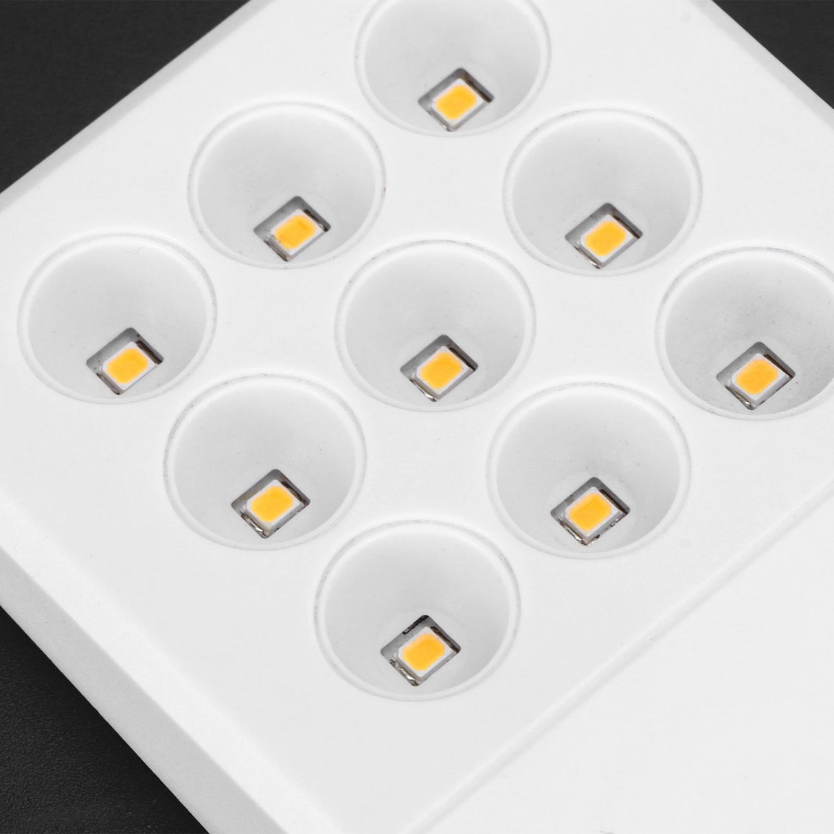 LED Motion Sensor Light USB Infrared Scanning PIR Night Lamp for Wardrobe Cabinet Warm White