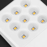 LED Motion Sensor Light USB Infrared Scanning PIR Night Lamp for Wardrobe Cabinet Warm White