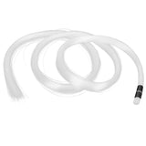 2m 300PCS PMMA Plastic Optical Fiber Cable for Star Ceiling Light Fiber Optic Light Decor - Side View