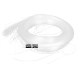 200Pcs 3 Meters Optical Fiber Cable PMMA Plastic Glowing Optical Fiber Curtain Decoration - Front View