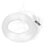 200Pcs 3 Meters Optical Fiber Cable PMMA Plastic Glowing Optical Fiber Curtain Decoration