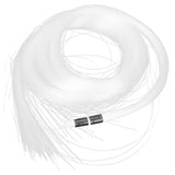 200Pcs 3 Meters Optical Fiber Cable PMMA Plastic Glowing Optical Fiber Curtain Decoration