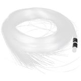 200Pcs 3 Meters Optical Fiber Cable PMMA Plastic Glowing Optical Fiber Curtain Decoration