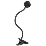 USB Desk Lamp 360° Angle Adjustable Clip On Gooseneck Reading Light for Office Bedroom - Rear View