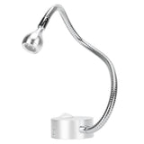 4000K Side Hole Type LED Gooseneck Lamp Wall Lamp Spotlight Wall Sconces for Bedroom 110‑240V - Low Angle