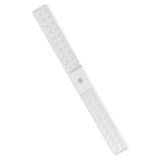 LED Motion Sensor Light Photosensitive Cabinet Lighting Infrared Induction Night Lamp White - Close-Up Angle