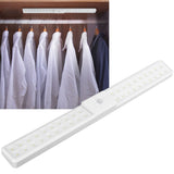 LED Motion Sensor Light Photosensitive Cabinet Lighting Infrared Induction Night Lamp White